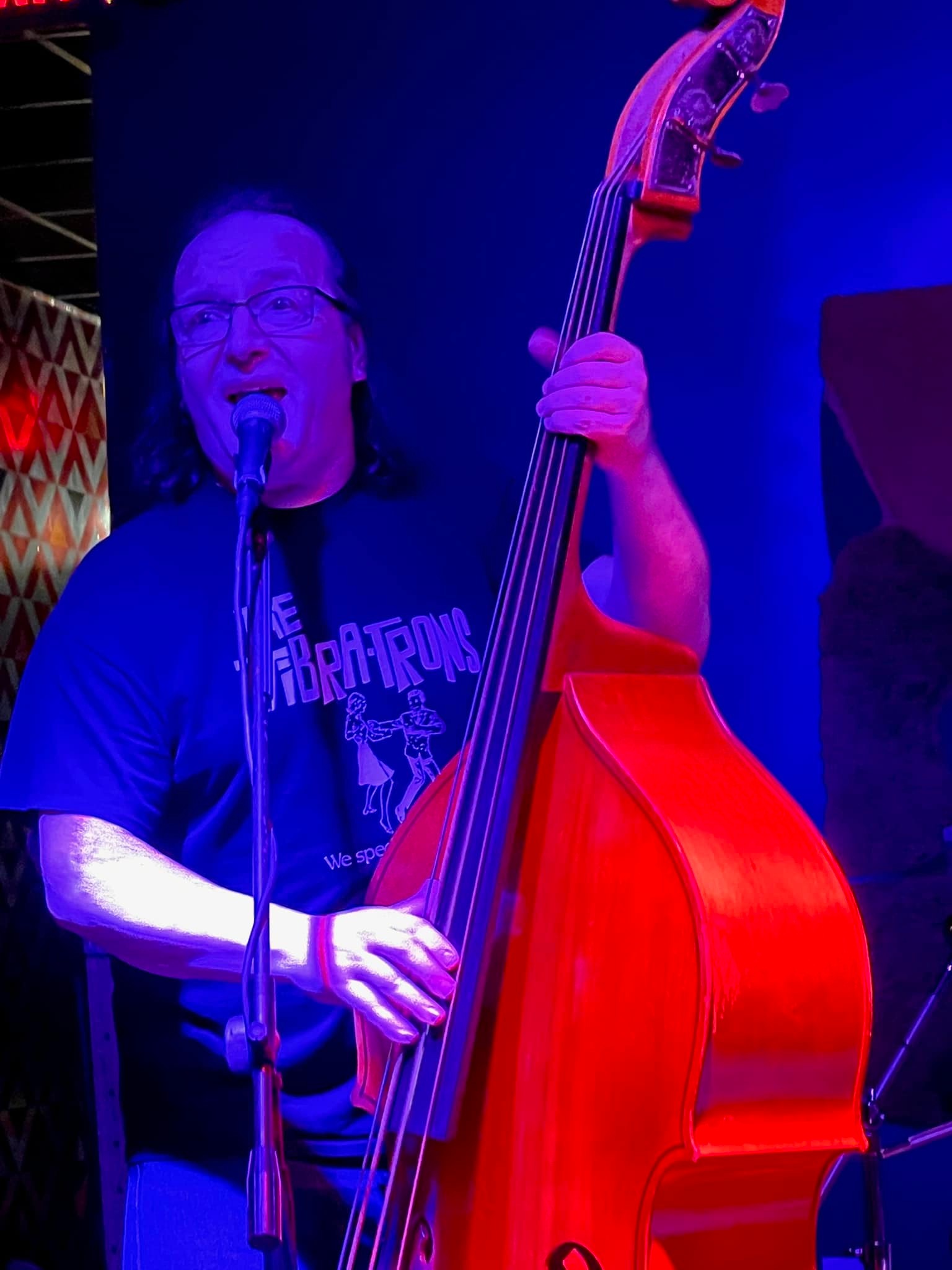 Dave on bass